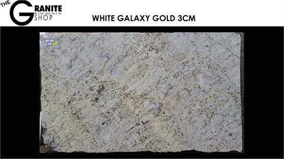 White Galaxy Gold 3cm